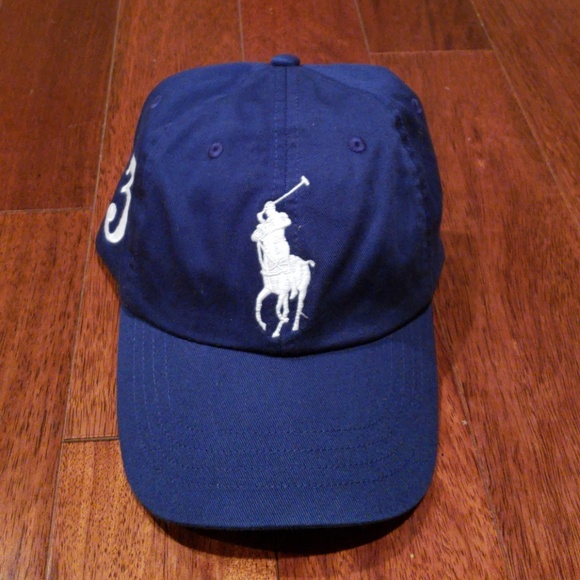 dark blue polo hat